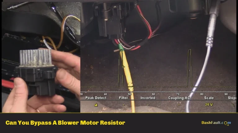 Can You Bypass A Blower Motor Resistor