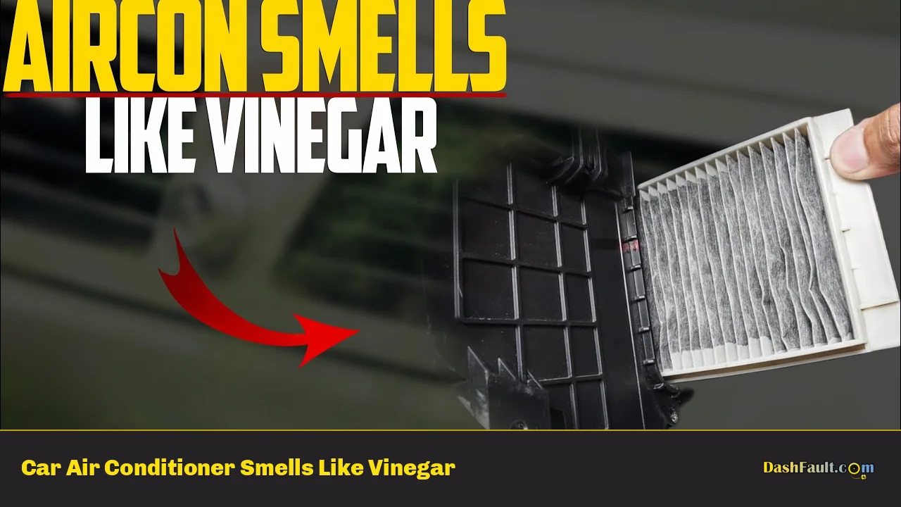 Car Air Conditioner Smells Like Vinegar