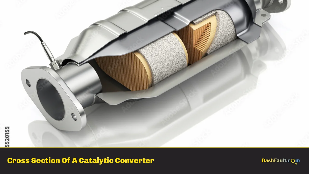 Cross Section Of A Catalytic Converter