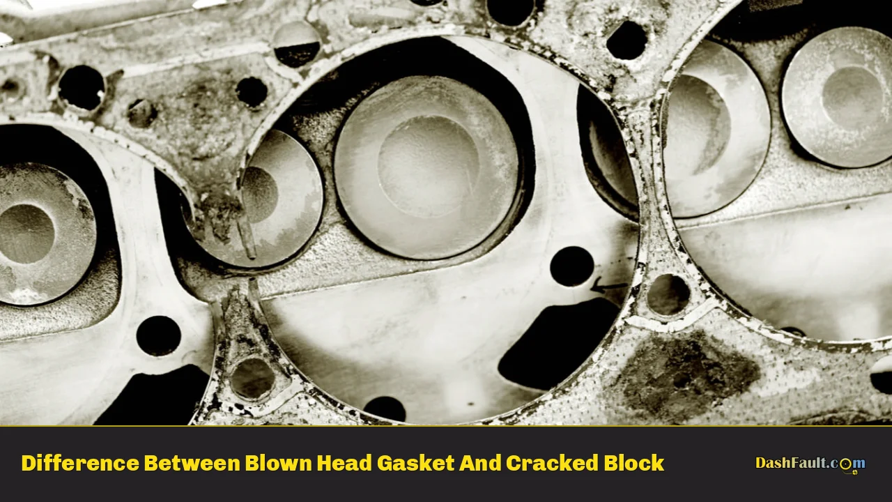 Difference Between Blown Head Gasket And Cracked Block