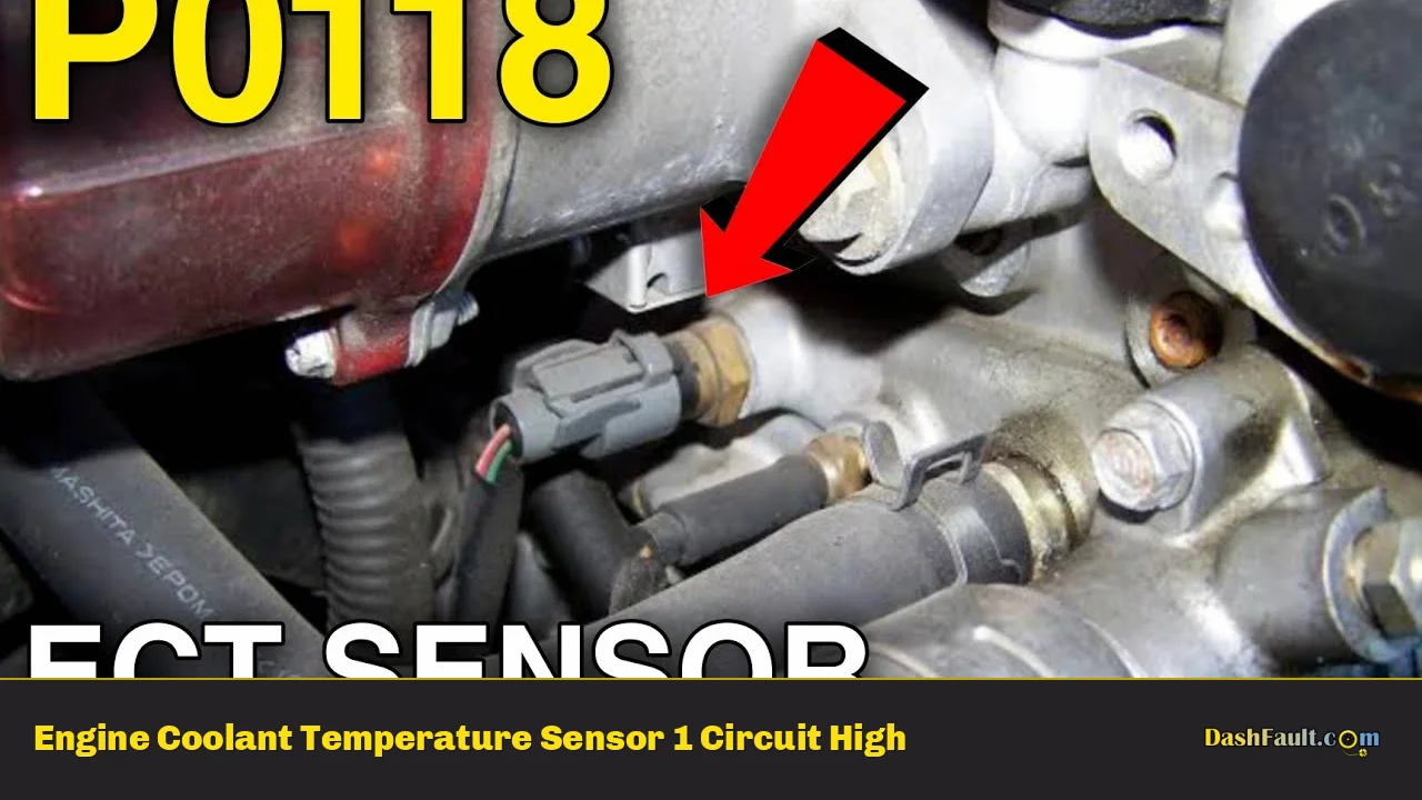 Engine Coolant Temperature Sensor 1 Circuit High