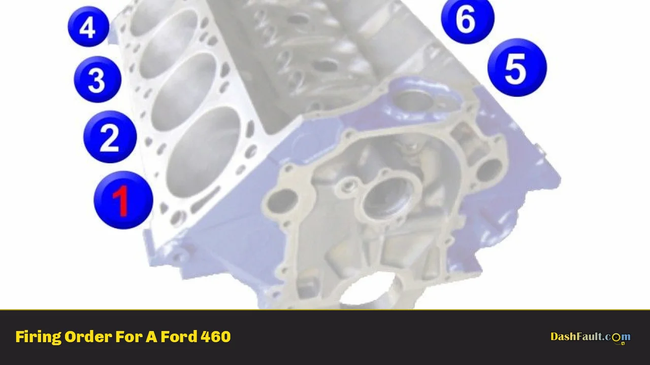 Firing Order For A Ford 460