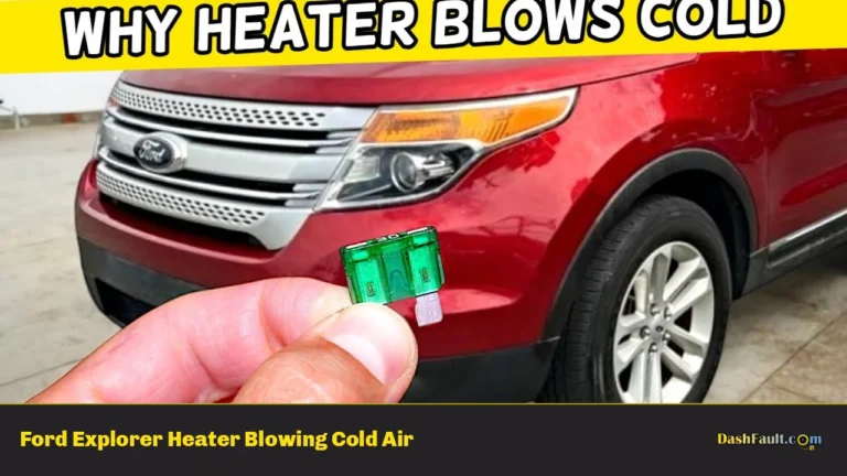 Ford Explorer Heater Blowing Cold Air