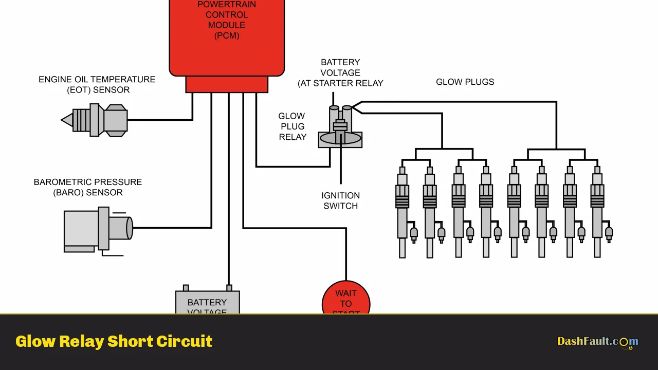 Glow Relay Short Circuit