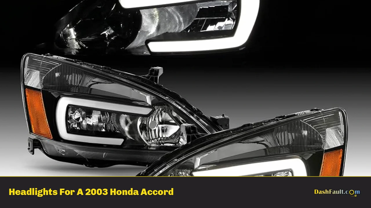 Headlights For A 2003 Honda Accord