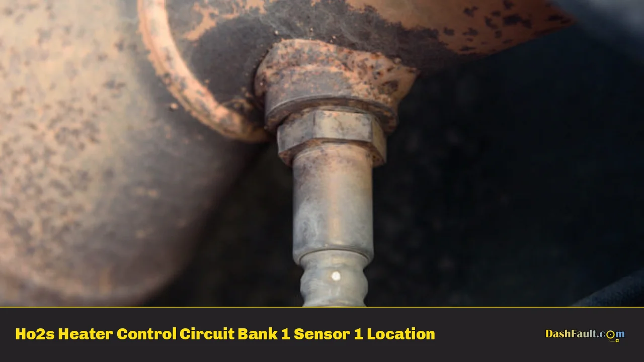 Ho2s Heater Control Circuit Bank 1 Sensor 1 Location