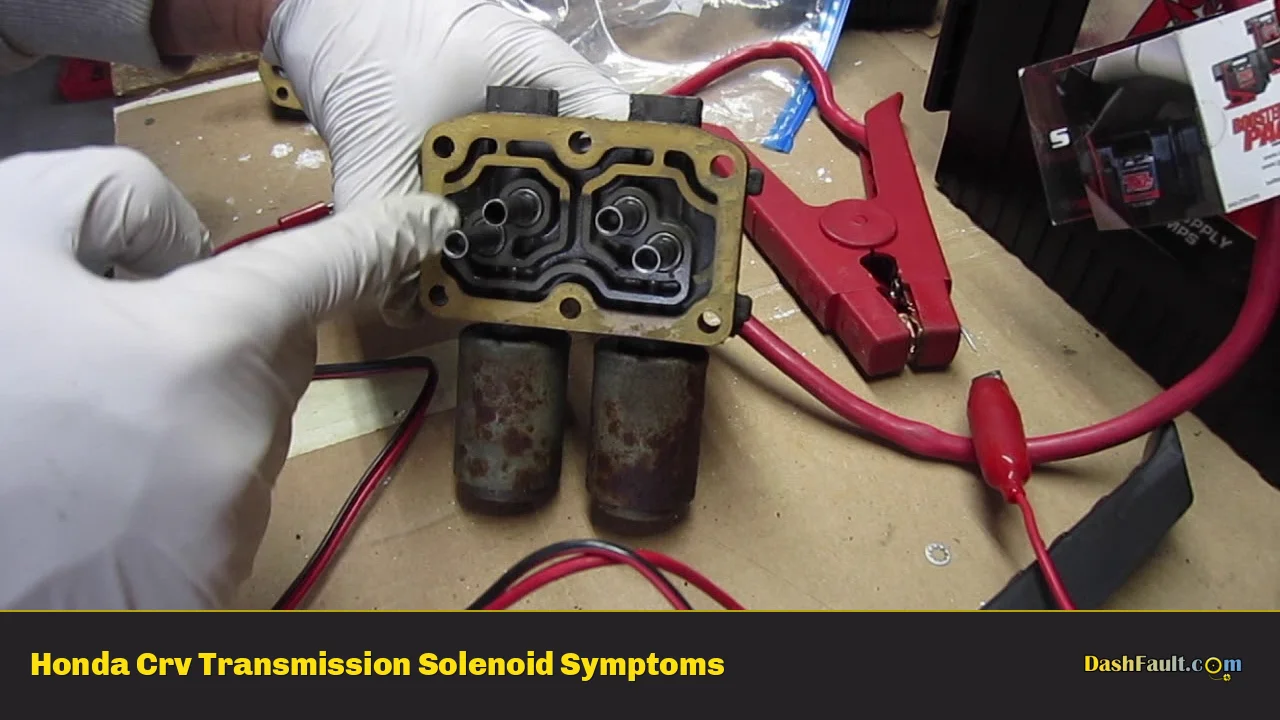 Honda Crv Transmission Solenoid Symptoms