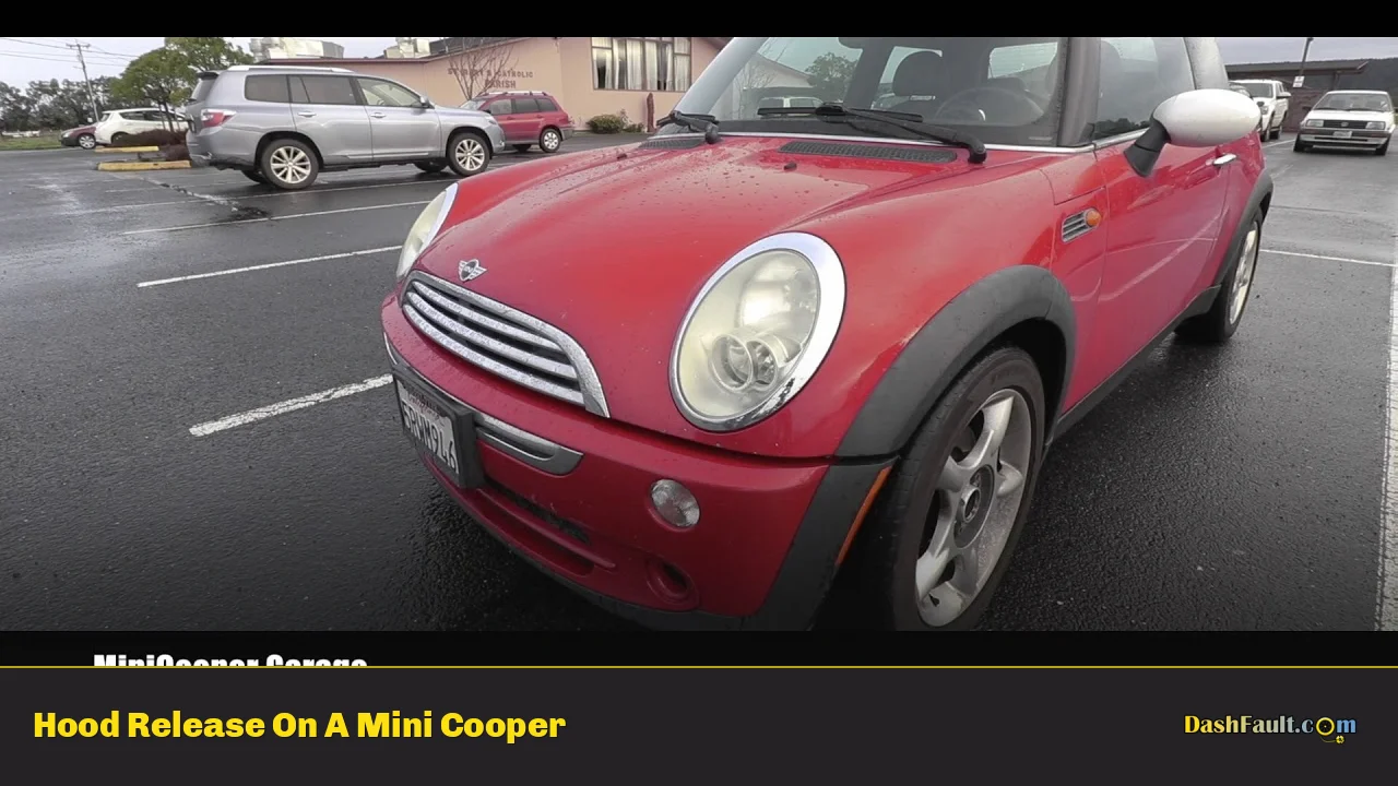 Hood Release On A Mini Cooper