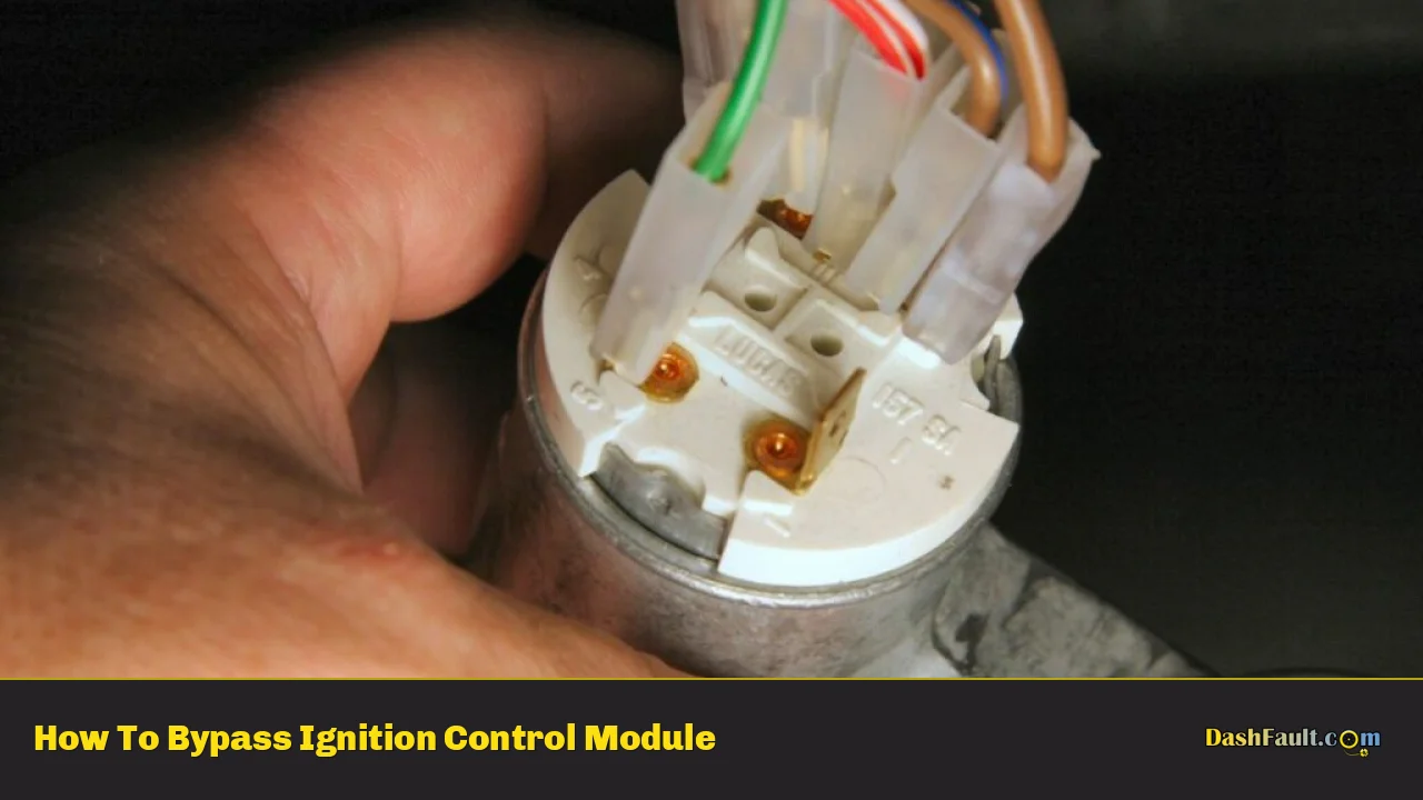 How To Bypass Ignition Control Module