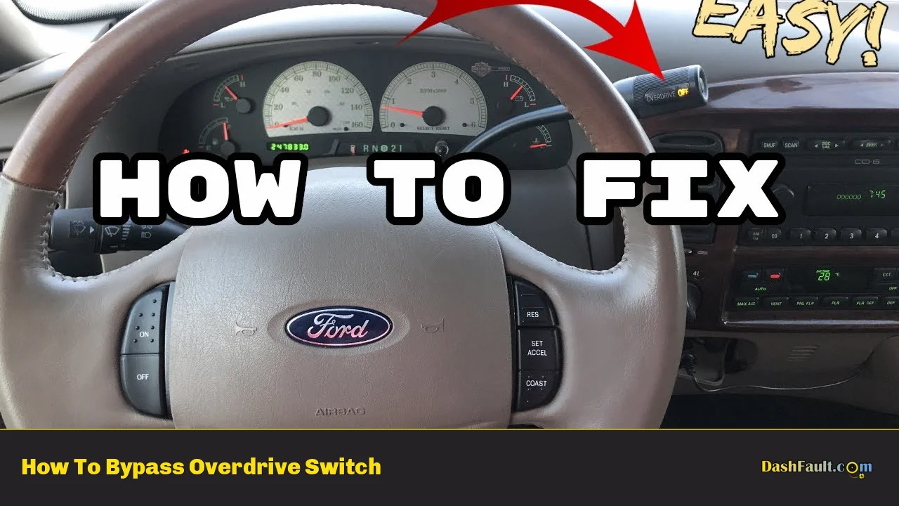 How To Bypass Overdrive Switch