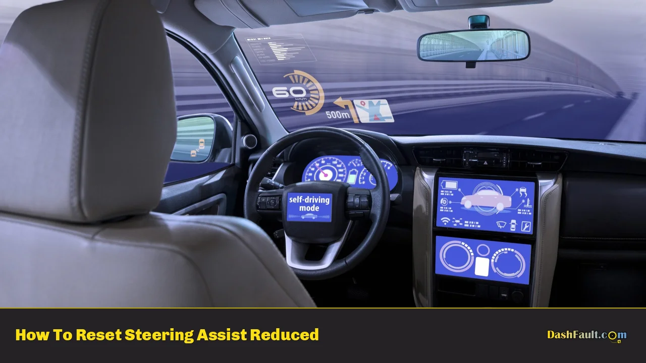 How To Reset Steering Assist Reduced