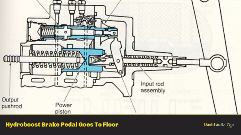 Hydroboost Brake Pedal Goes To Floor