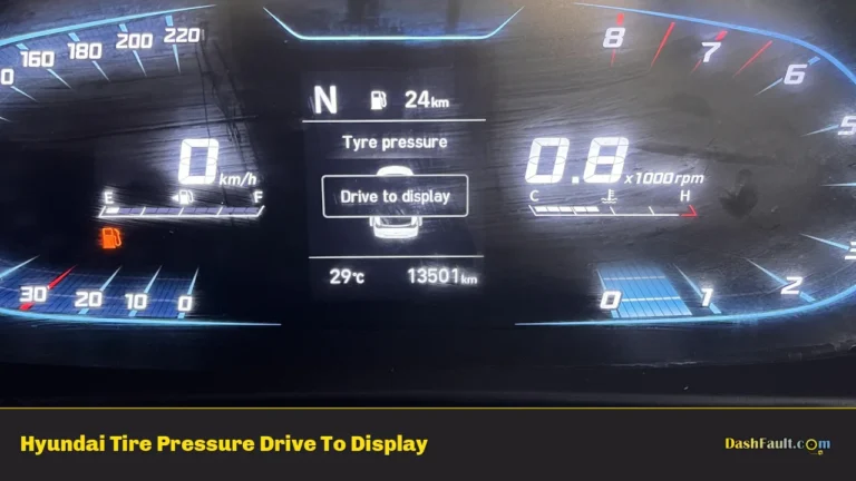 Hyundai Tire Pressure Drive To Display