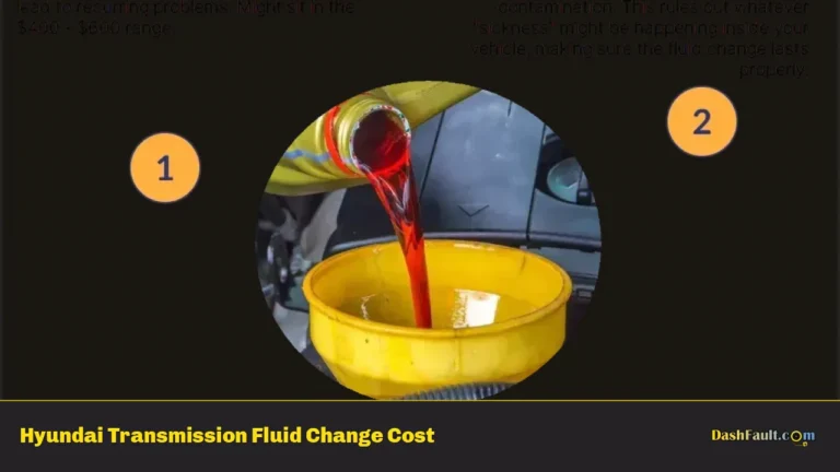 Hyundai Transmission Fluid Change Cost