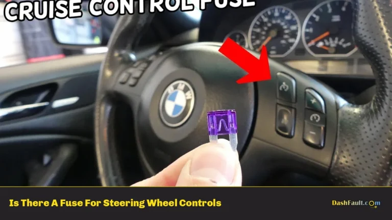 Is There A Fuse For Steering Wheel Controls