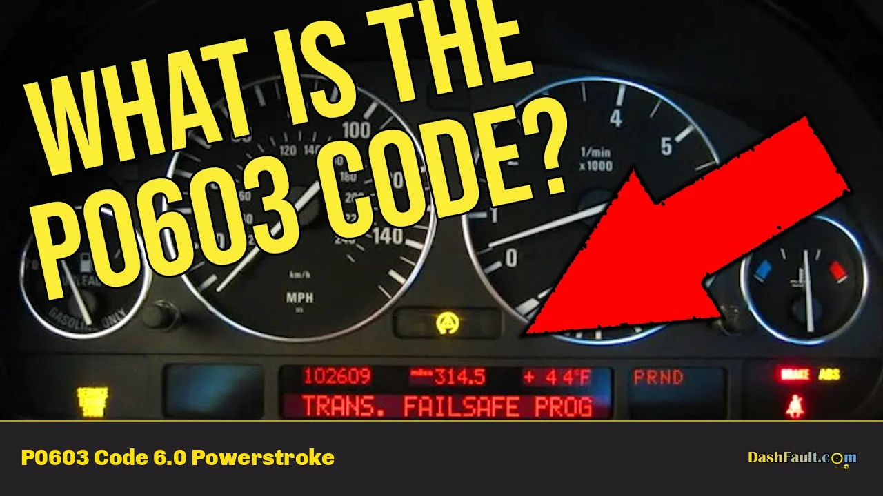 P0603 Code 6.0 Powerstroke