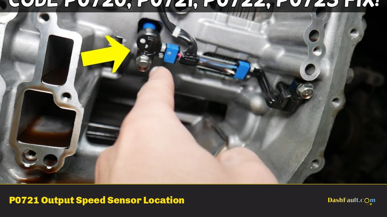 P0721 Output Speed Sensor Location