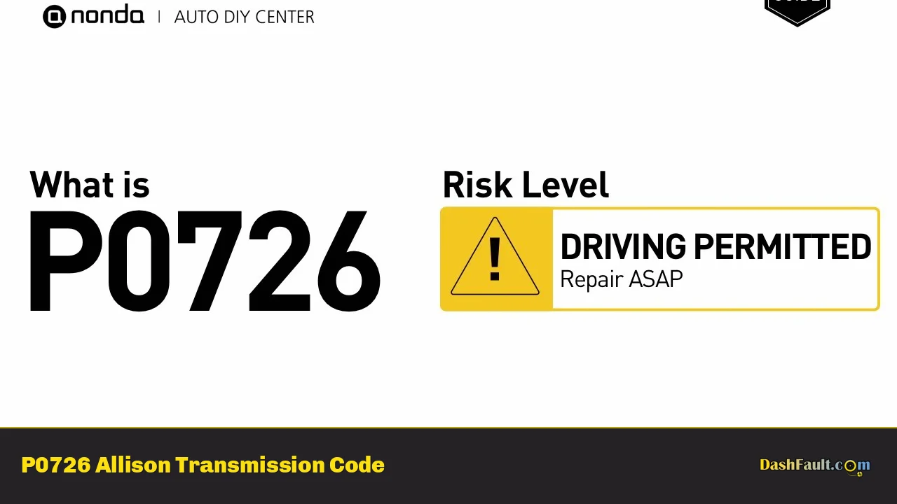 P0726 Allison Transmission Code