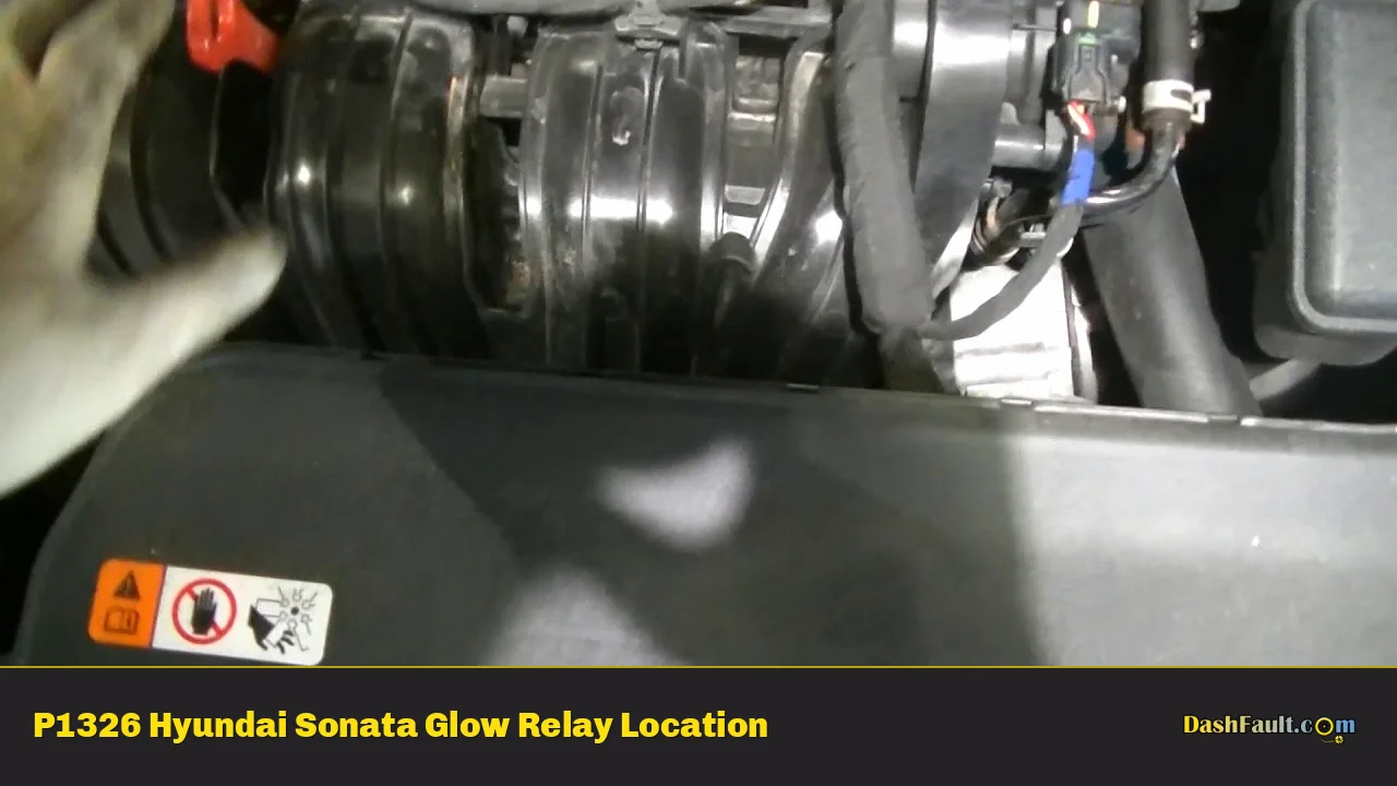 P1326 Hyundai Sonata Glow Relay Location