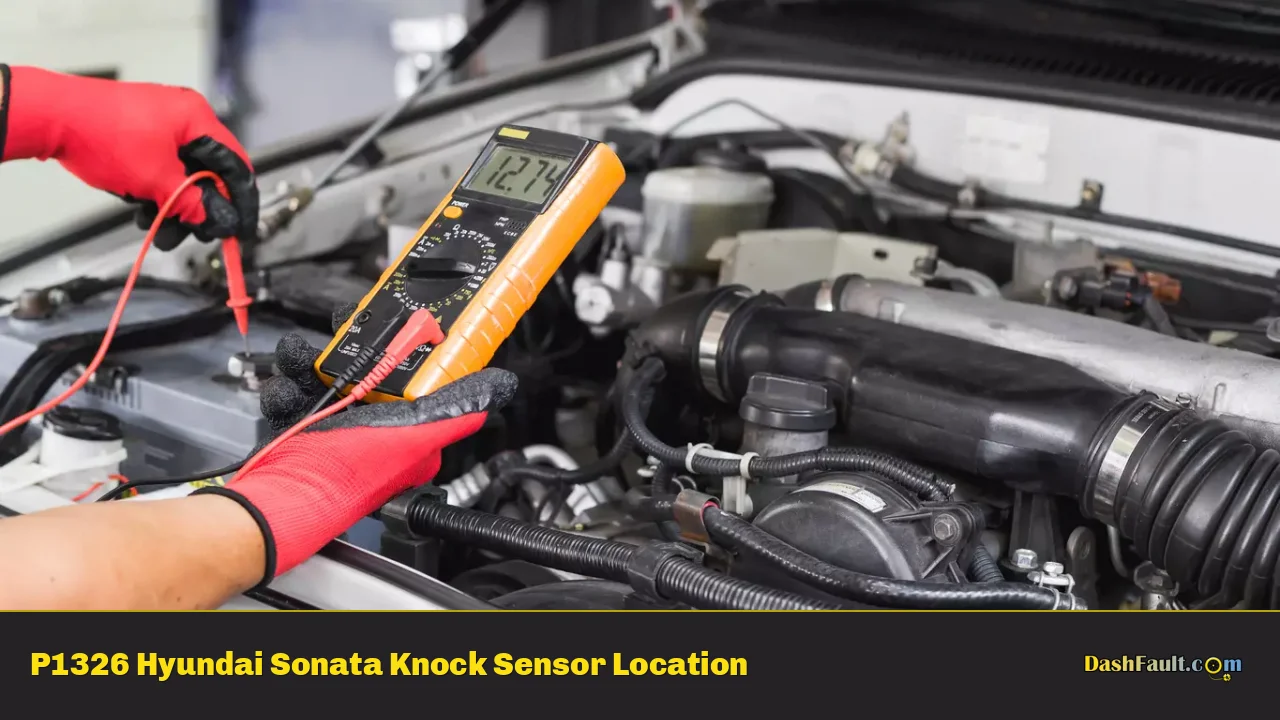 P1326 Hyundai Sonata Knock Sensor Location