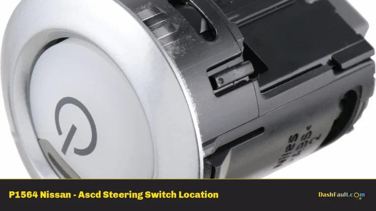 P1564 Nissan - Ascd Steering Switch Location