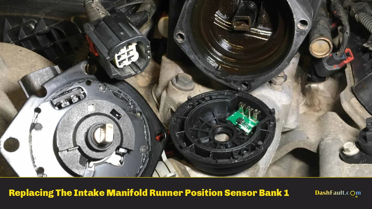 Replacing The Intake Manifold Runner Position Sensor Bank 1