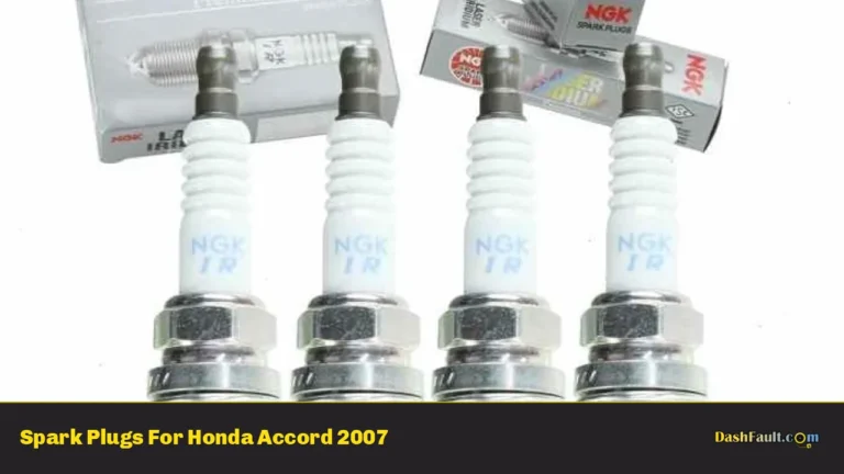 Spark Plugs For Honda Accord 2007