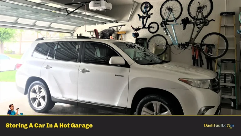 Storing A Car In A Hot Garage