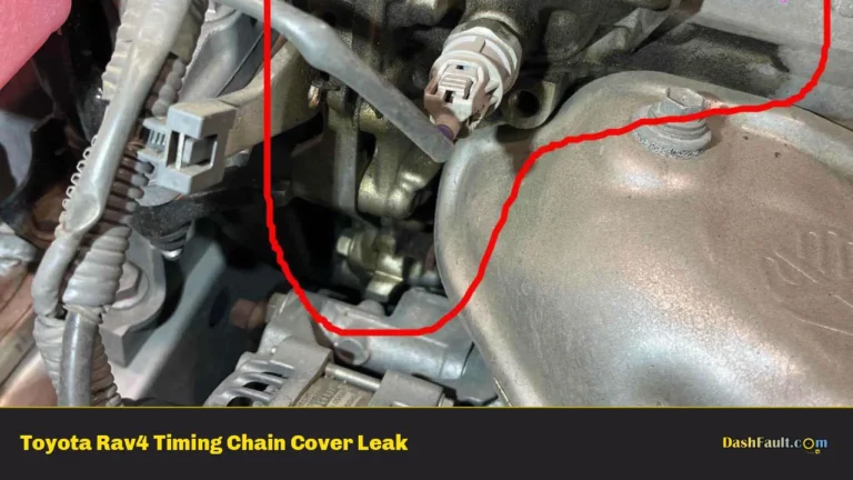 Toyota Rav4 Timing Chain Cover Leak