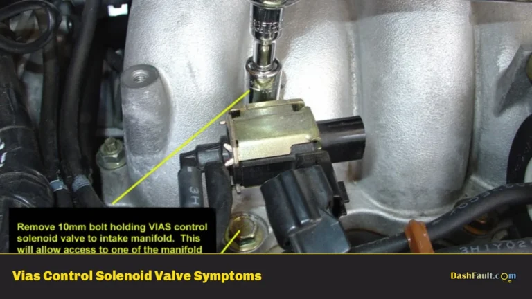 Vias Control Solenoid Valve Symptoms