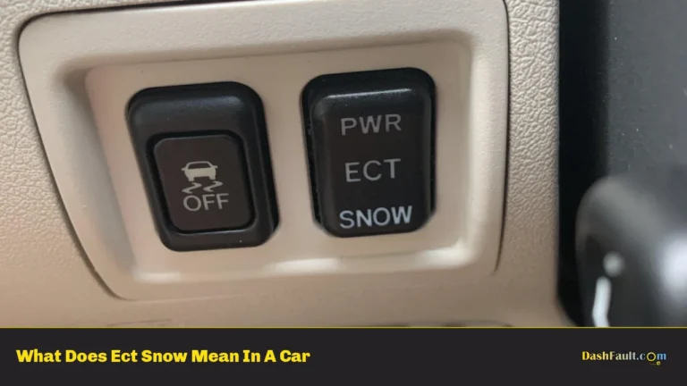 What Does Ect Snow Mean In A Car