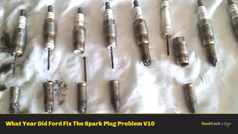 What Year Did Ford Fix The Spark Plug Problem V10