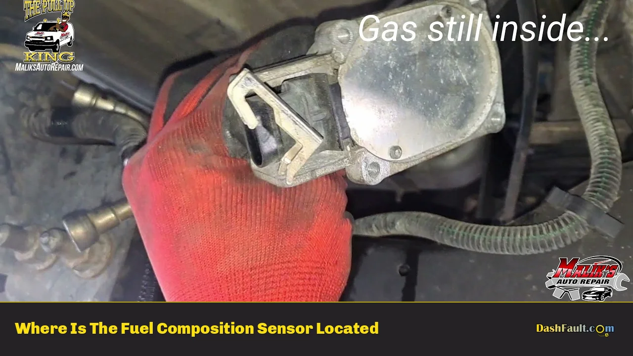 Where Is The Fuel Composition Sensor Located