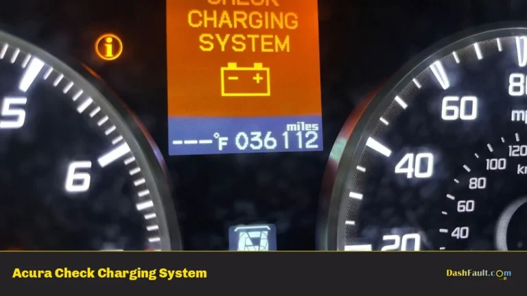 Acura Check Charging System