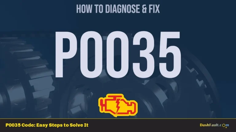 P0035 Code: Easy Steps to Solve It