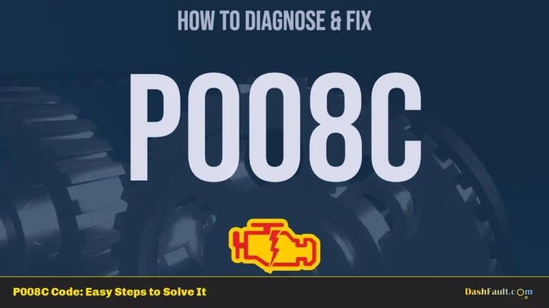 P008C Code: Easy Steps to Solve It