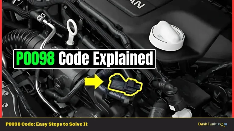 P0098 Code: Easy Steps to Solve It