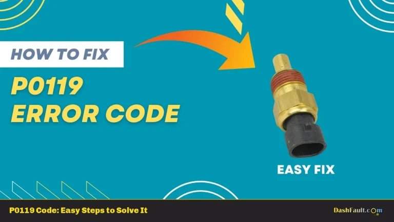 P0119 Code: Easy Steps to Solve It