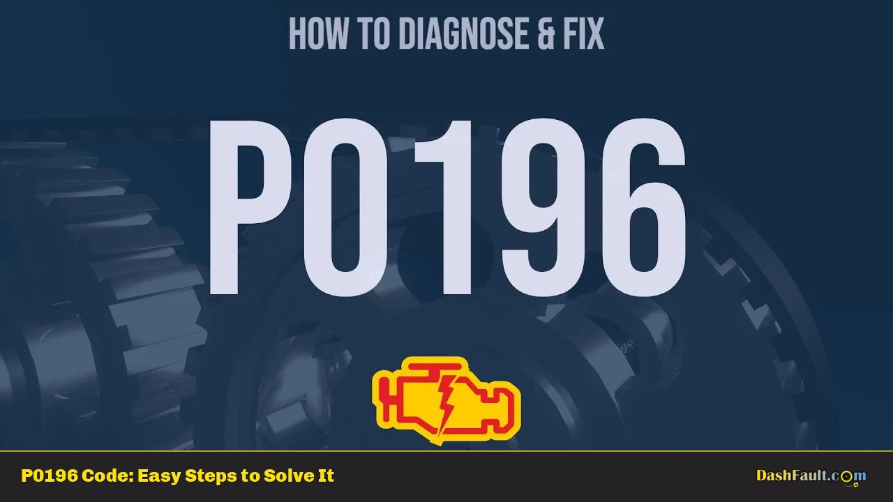 P0196 Code: Easy Steps to Solve It