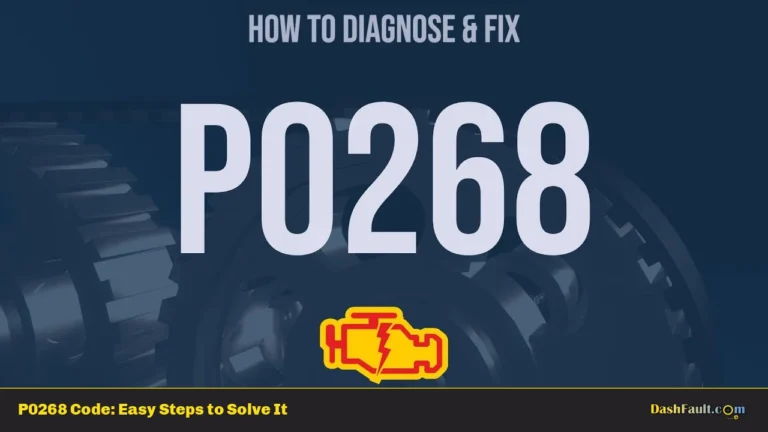 P0268 Code: Easy Steps to Solve It