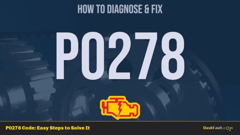 P0278 Code: Easy Steps to Solve It