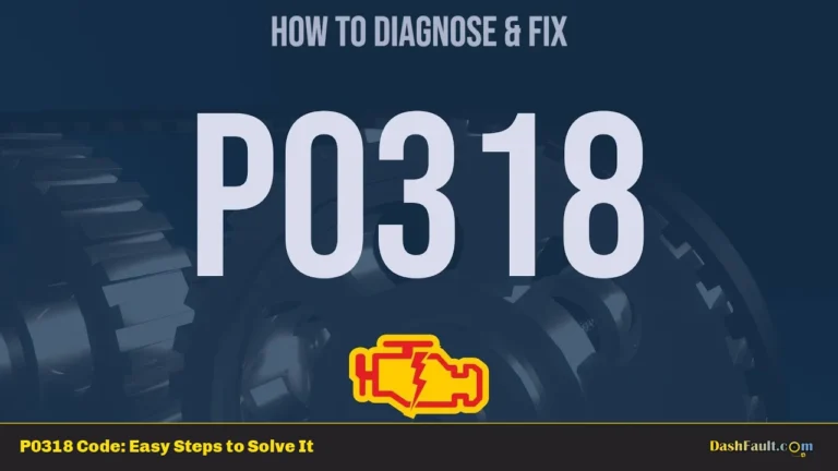 P0318 Code: Easy Steps to Solve It