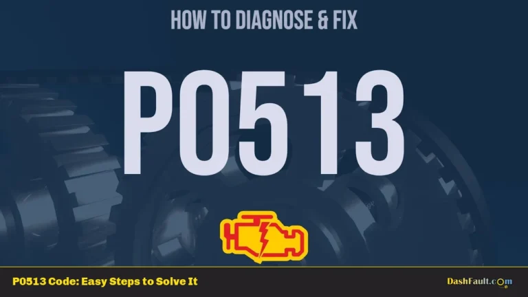 P0513 Code: Easy Steps to Solve It