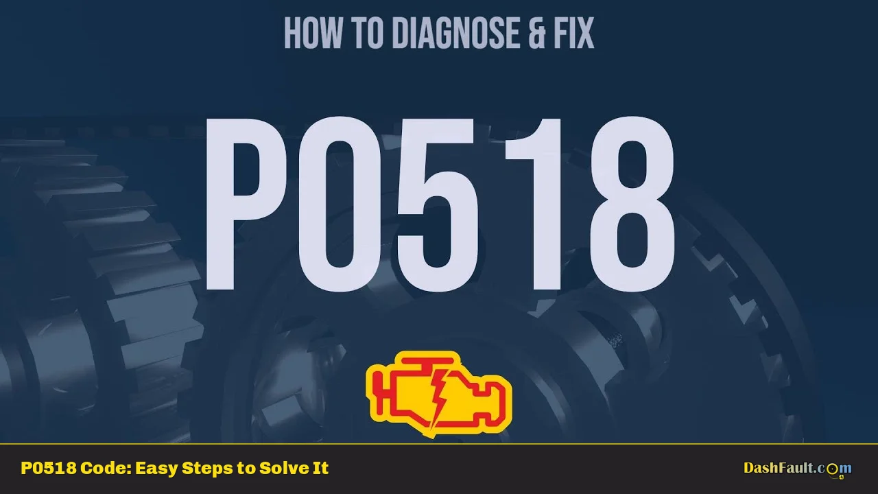 P0518 Code: Easy Steps to Solve It