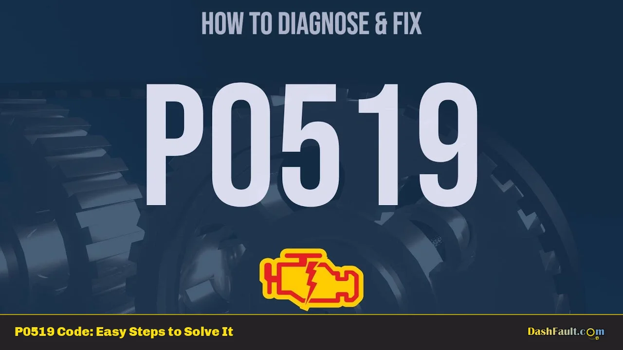 P0519 Code: Easy Steps to Solve It