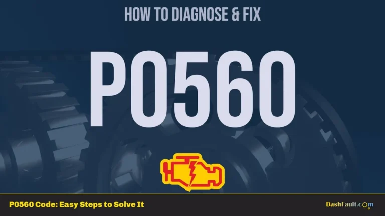 P0560 Code: Easy Steps to Solve It