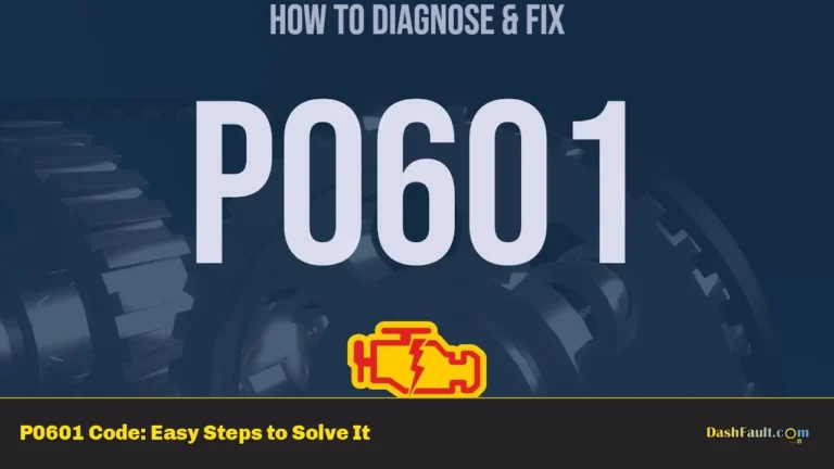 P0601 Code: Easy Steps to Solve It