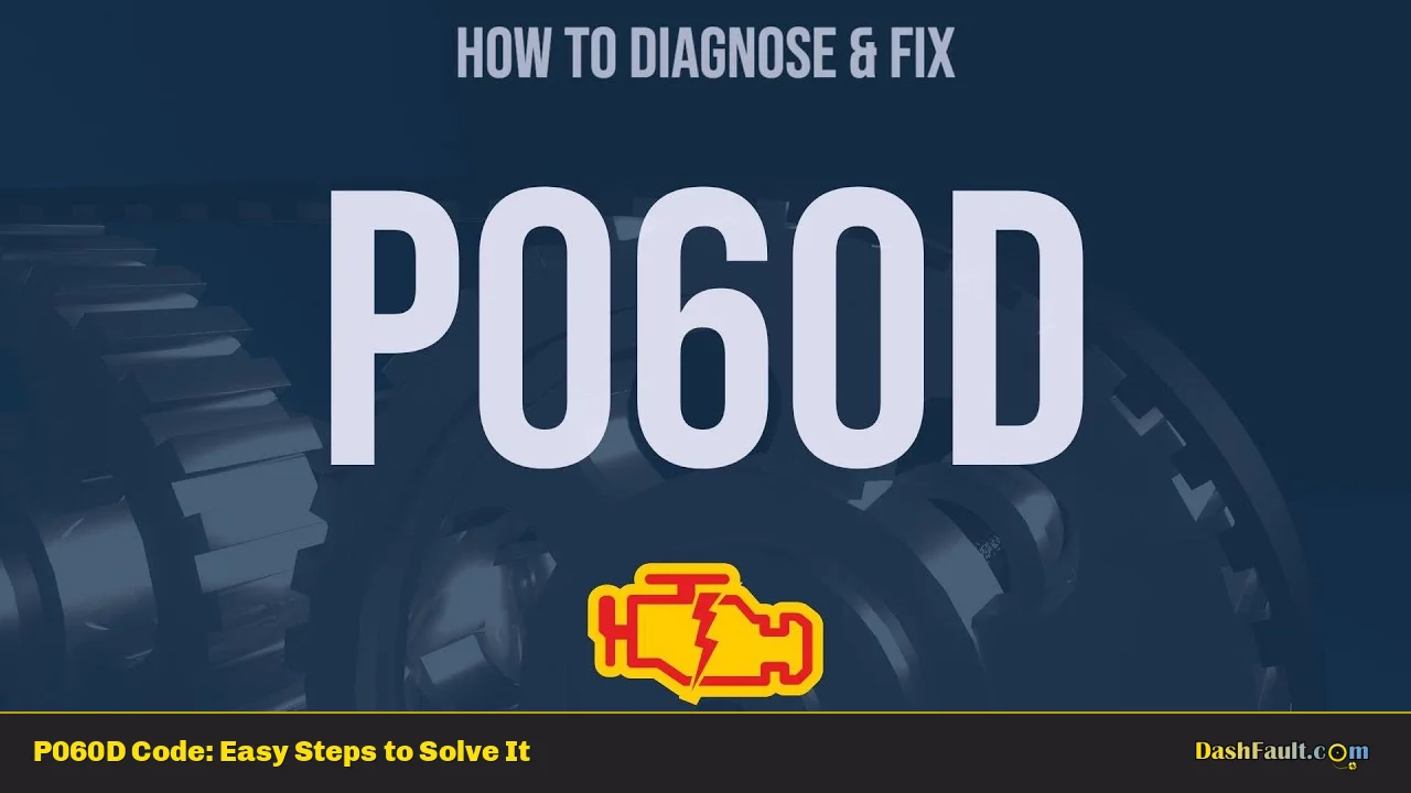 P060D Code: Easy Steps to Solve It