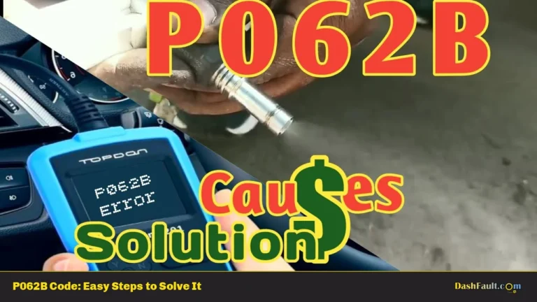 P062B Code: Easy Steps to Solve It