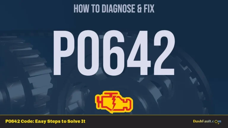 P0642 Code: Easy Steps to Solve It